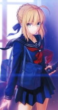 Fate/stay night【セイバー】iPhone5（640×1136） #2345