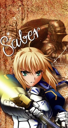Fate Stay Night セイバー Iphone5 744 1392 壁紙 Wallpaperboys Com