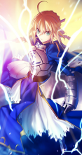 Fate/stay night【セイバー】iPhone5（640×1136） #2300