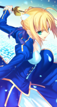 Fate/stay night【セイバー】iPhone5（640×1136） #2297