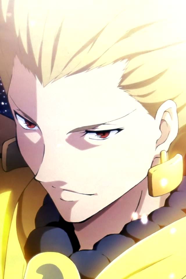 Fate Stay Night ギルガメッシュ アーチャー Iphone4 640 960 壁紙 Wallpaperboys Com