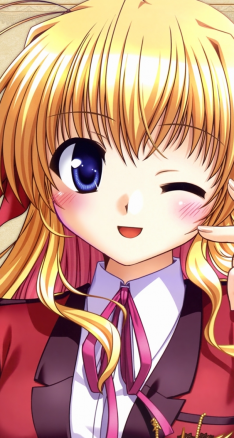 FORTUNE ARTERIAL【千堂瑛里華】iPhone5（744×1392） 壁紙