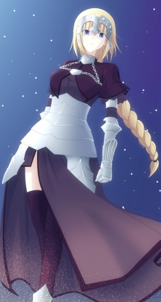 Fate Stay Night ジャンヌ ダルク Iphone5 744 1392 壁紙 Wallpaperboys Com