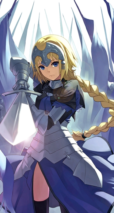 Fate Stay Night ジャンヌ ダルク Fkey Iphone5 744 1392 壁紙 Wallpaperboys Com