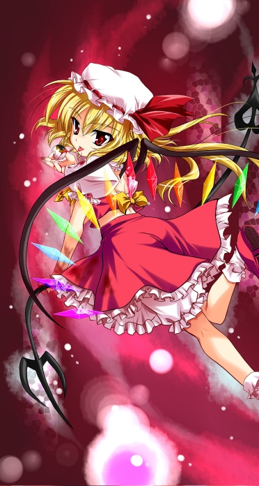 東方project フランドール スカーレット Iphone5 744 1392 壁紙 Wallpaperboys Com