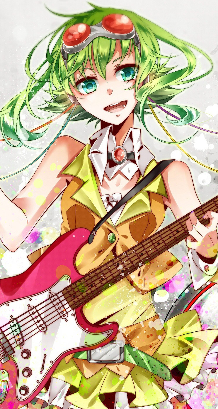 ボーカロイド Gumi Iphone5 744 1392 壁紙 Wallpaperboys Com