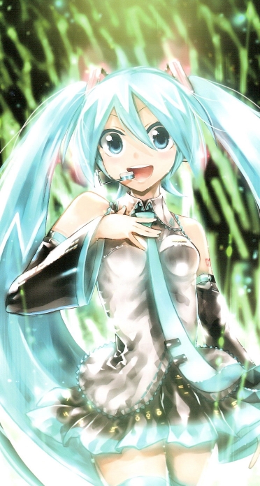 ボーカロイド 初音ミク Kei Iphone5 744 1392 壁紙 Wallpaperboys Com