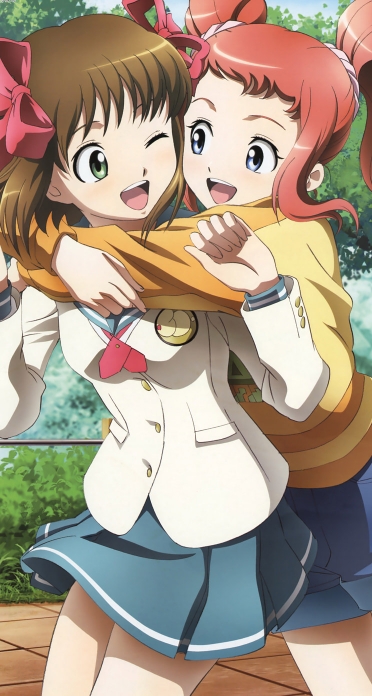 The Idolm Ster 天海春香 高槻やよい Iphone5 744 1392 壁紙 Wallpaperboys Com