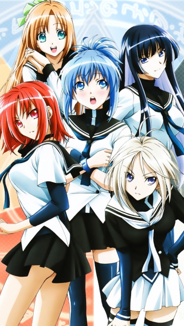 けんぷファー 瀬能ナツル 沙倉楓 美嶋紅音 近堂水琴 三郷雫 Iphone5 640 1136 壁紙 Wallpaperboys Com