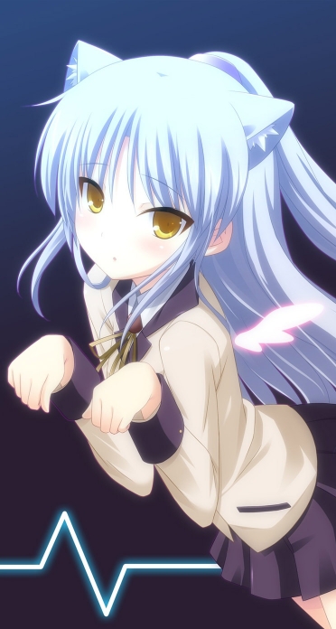 Angel Beats 天使 Iphone5 744 1392 壁紙 Wallpaperboys Com