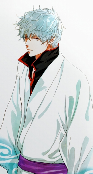 銀魂 坂田銀時 Iphone5 744 1392 壁紙 Wallpaperboys Com