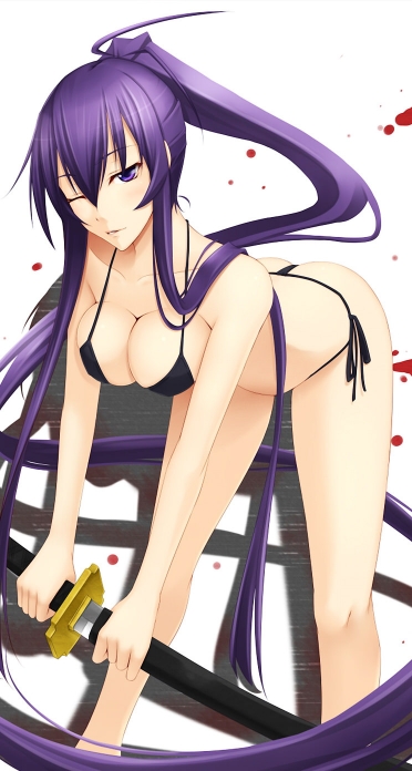 学園黙示録 Highschool Of The Dead 毒島冴子 Iphone5 744 1392 壁紙 Wallpaperboys Com