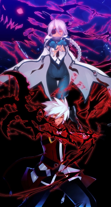 Blazblue ラグナ ザ ブラッドエッジ ニュー サーティーン Iphone5 744 1392 壁紙 Wallpaperboys Com