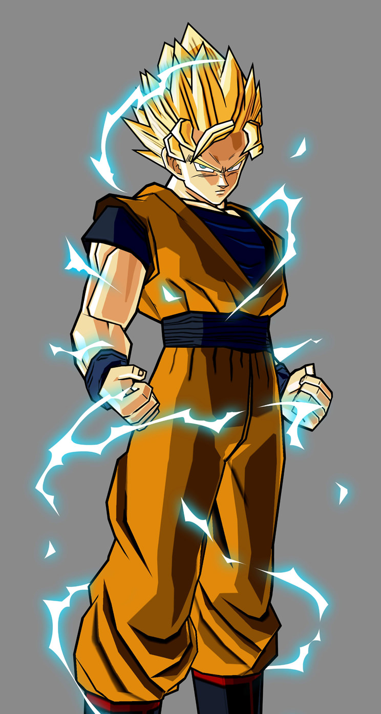 ドラゴンボールｚ 孫悟空 Iphone5 744 1392 壁紙 Wallpaperboys Com