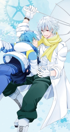 DRAMAtical Murder【蓮,ミンク,クリア,蒼葉,ノイズ,紅雀】iPhone5（744
