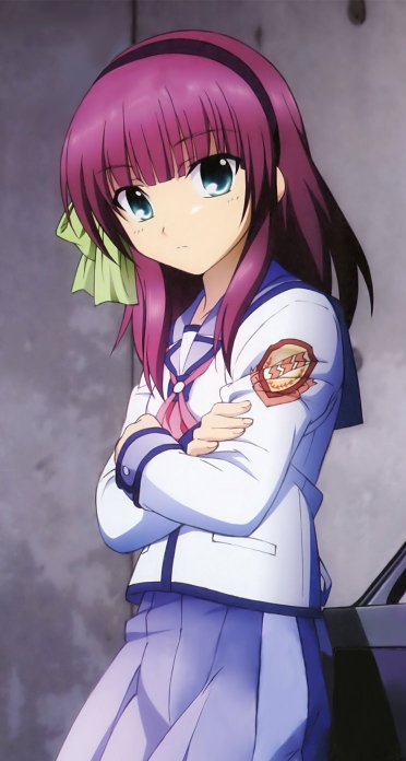 Angel Beats 仲村ゆり Iphone5 744 1392 壁紙 Wallpaperboys Com