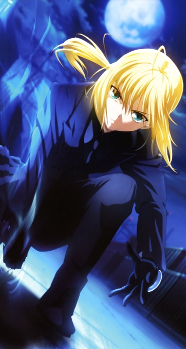 Fate Stay Night セイバー Iphone5 744 1392 壁紙 Wallpaperboys Com