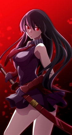 アカメが斬る アカメ Iphone5 744 1392 壁紙 Wallpaperboys Com