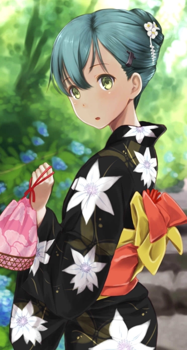 艦隊これくしょん 艦これ 鈴谷 Iphone5 744 1392 壁紙 Wallpaperboys Com