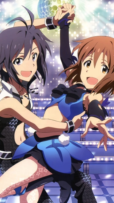 The Idolm Ster 菊地真 萩原雪歩 Iphone6 Plus 1080 19 壁紙 Wallpaperboys Com