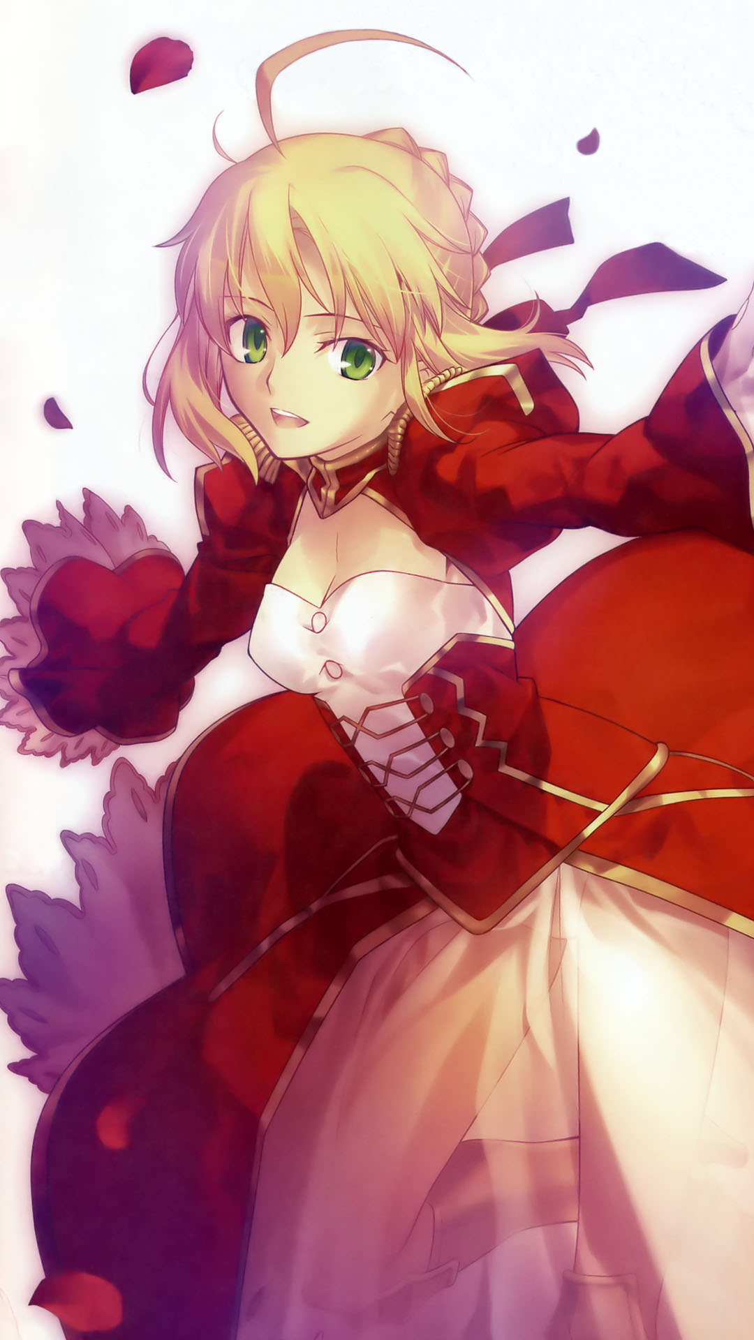 Fate Stay Night セイバー ブライド セイバー Fate Extra 武内崇 Iphone6 Plus 1080 19 壁紙 Wallpaperboys Com