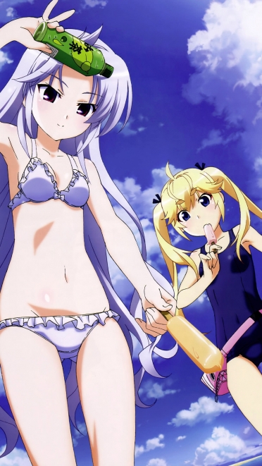 グリザイアの果実 松嶋みちる 風見一姫 Iphone6 Plus 1080 19 壁紙 Wallpaperboys Com