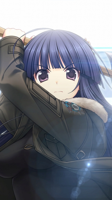 トータル イクリプス マブラヴ 千堂柚香 Iphone6 750 1334 壁紙 Wallpaperboys Com