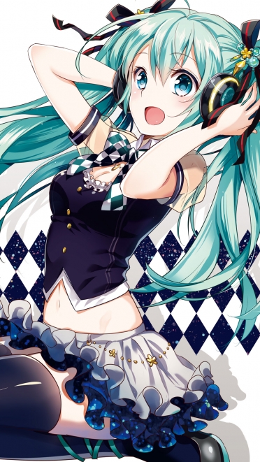 ボーカロイド 初音ミク Iphone6 Plus 1080 X 19 壁紙 Wallpaperboys Com