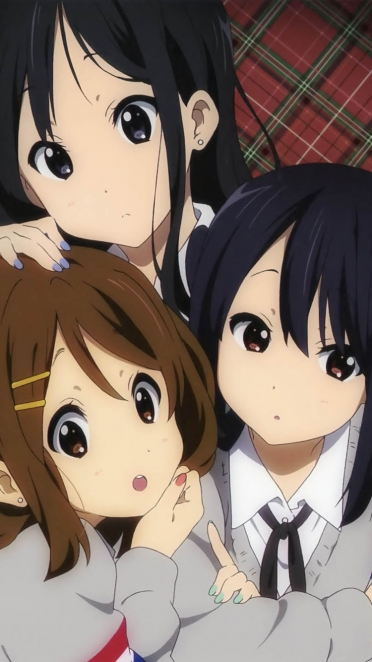 けいおん 秋山澪 中野梓 平沢唯 Iphone6 750 X 1334 壁紙 Wallpaperboys Com