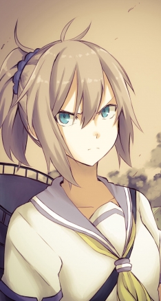 艦隊これくしょん 艦これ 青葉 Iphone7 750 X 1334 壁紙 Wallpaperboys Com