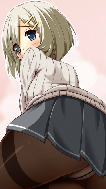 艦隊これくしょん 艦これ 浜風 Iphone6 750 X 1334 壁紙 Wallpaperboys Com