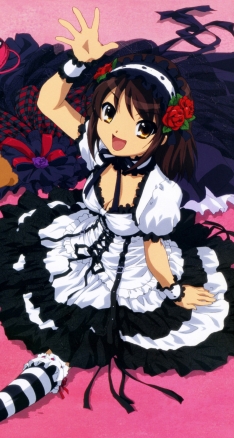 涼宮ハルヒ Iphone 壁紙一覧 Wallpaperboys Com