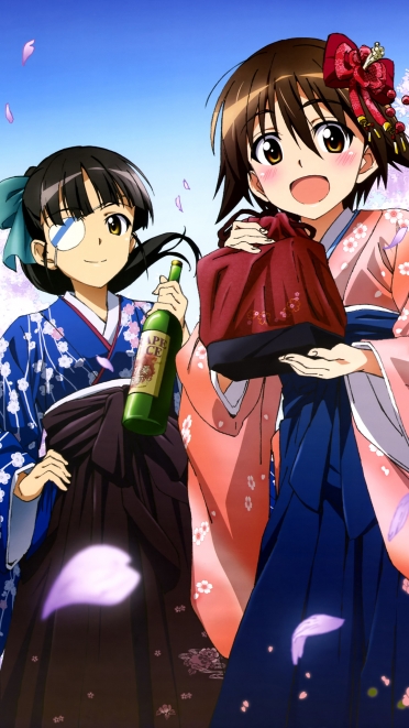 ストライクウィッチーズ 宮藤芳佳 坂本美緒 Iphone6 Plus 1080 19 壁紙 Wallpaperboys Com