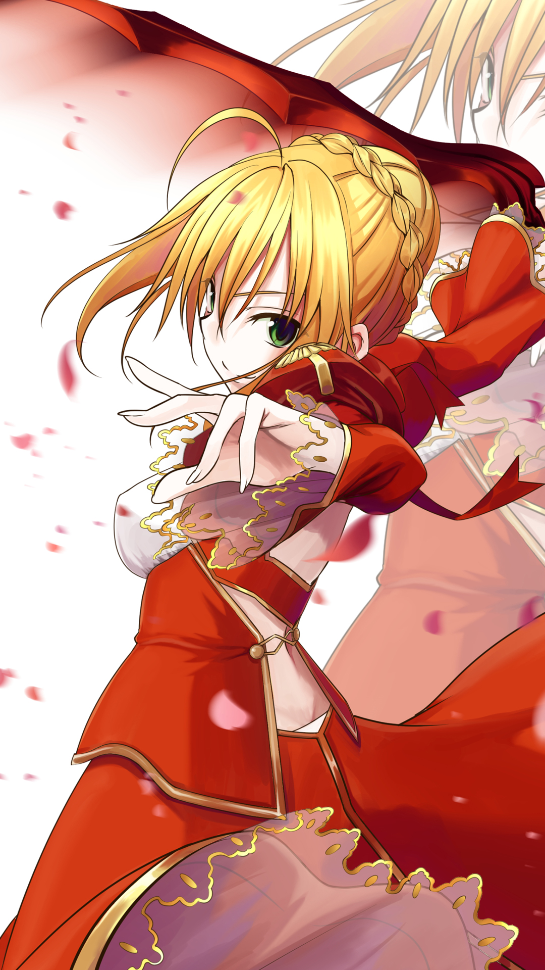 Fate Stay Night Fate Extra セイバー ブライド セイバー Fate Extra Iphone6 Plus 1080 19 壁紙 Wallpaperboys Com