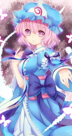 西行寺幽々子 Iphone 壁紙一覧 Wallpaperboys Com