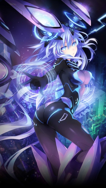超次元ゲイム ネプテューヌ パープルハート つなこ Iphone6 Plus 1080 X 19 壁紙 Wallpaperboys Com