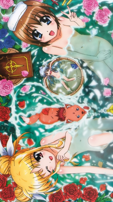 魔法少女リリカルなのは 八神はやて フェイト テスタロッサ Iphone6 Plus 1080 X 1920 壁紙 Wallpaperboys Com