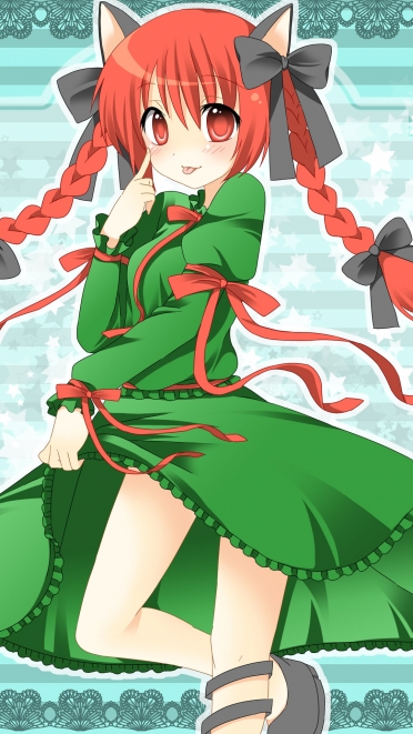 東方project 火焔猫燐 Iphone6 Plus 1080 X 19 壁紙 Wallpaperboys Com