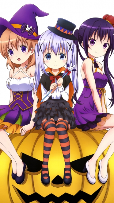 ご注文はうさぎですか 香風智乃 天々座理世 保登心愛 Iphone6 Plus 1080 19 壁紙 Wallpaperboys Com