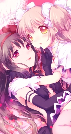 暁美ほむら Iphone 壁紙一覧 Wallpaperboys Com