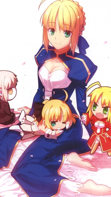 Fate Stay Night Fate Extra セイバー 武内崇 Iphone6 Plus 1080 19 壁紙 Wallpaperboys Com