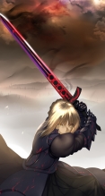 Fate/stay night,Fate/stay night Unlimited Blade Works【セイバー】iPhone6 PLUS（1080×1920） #90111