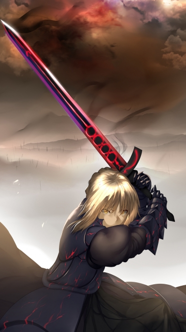 Fate Stay Night Fate Stay Night Unlimited Blade Works セイバー Iphone6 Plus 1080 1920 壁紙 Wallpaperboys Com