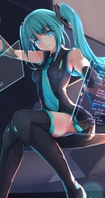 ボーカロイド【初音ミク】iPhone6 PLUS（1080 x 1920） #96459