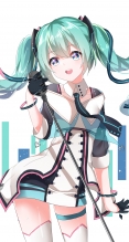 ボーカロイド【初音ミク】iPhone6 PLUS（1080 x 1920） #96545