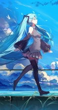 ボーカロイド【初音ミク】iPhone6（750 x 1334） #97486