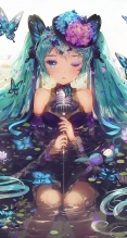 ボーカロイド【初音ミク】iPhone6（750 x 1334） #97505