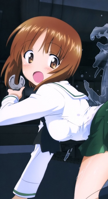 ガールズ パンツァー 西住みほ Iphone6 Plus 1080 19 壁紙 Wallpaperboys Com