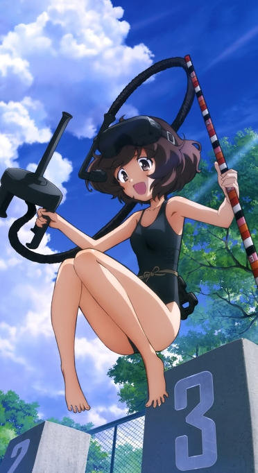 ガールズ パンツァー 秋山優花里 Iphone6 Plus 1080 19 壁紙 Wallpaperboys Com