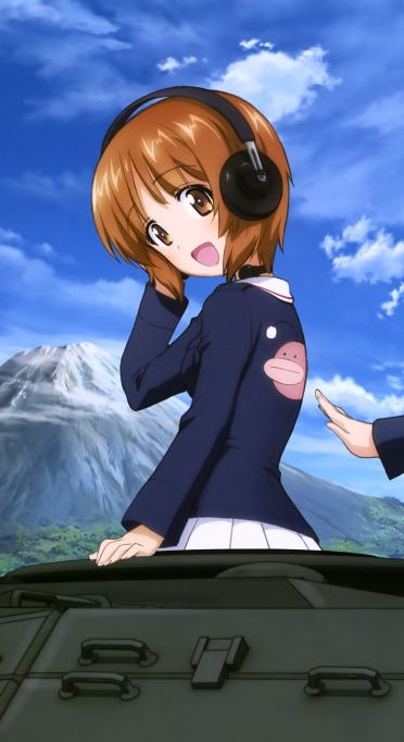 ガールズ パンツァー 西住みほ Iphone6 Plus 1080 19 壁紙 Wallpaperboys Com